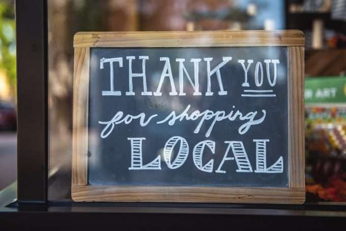 Thank you for shopping local